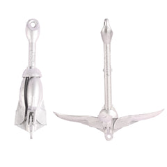 Best Marine Boat Anchor | 3.3/5.5 Pound Kayak Anchor Kit | Kayak Fishing Accessories | Folding Anchors for PWC, Jet Ski, SUP Paddle Board & Canoe | Foldable Trolley Gear & Equipment System