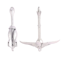 Best Marine Boat Anchor | 3.3/5.5 Pound Kayak Anchor Kit | Kayak Fishing Accessories | Folding Anchors for PWC, Jet Ski, SUP Paddle Board & Canoe | Foldable Trolley Gear & Equipment System