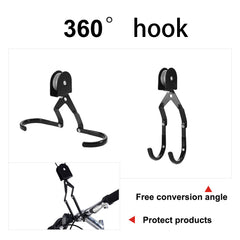 FishingKayak Kayak Hoist, Overhead Pulley System with 125 lb Capacity for Kayak, Canoe, Bike, or Ladder Storage