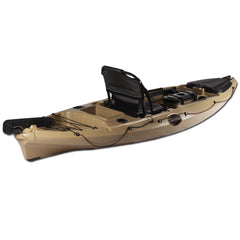 10FT full function kayak, single seat, foot rudder control system, aluminum seat, large storage space