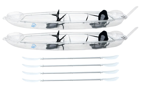 CVKAYAK(Clear Vue Kayak) Kayak Set of 2 Clear Kayak/Transparent Kayak - $999 Each!