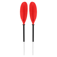 Fishing Kayak Paddle with 217cm/86in Aluminum Alloy Shaft Kayaking Boating Oar for Inflatable Kayaks