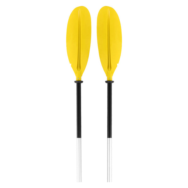 Fishing Kayak Paddle with 217cm/86in Aluminum Alloy Shaft Kayaking Boating Oar for Inflatable Kayaks